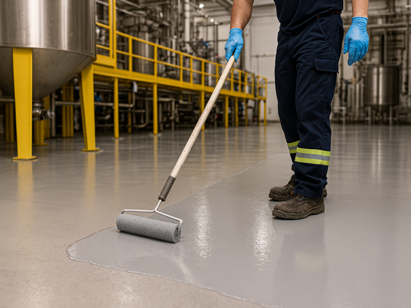 Pisos epóxicos industriales